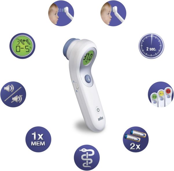 Braun No Touch Plus Forehead Digital Thermometer - Image 4