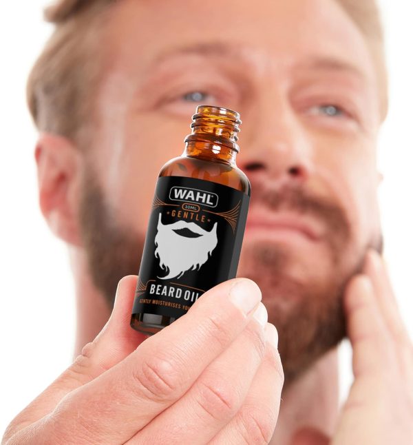 WAHL GroomEase Beard Trimmer, Men’s Trimmer, Stubble Trimmer for Men, Smooth Cutting Trimmer, Cordless Trimmer, Trimmer Set, Beard Oil, Beard Moisturising, Beard Care - Image 5
