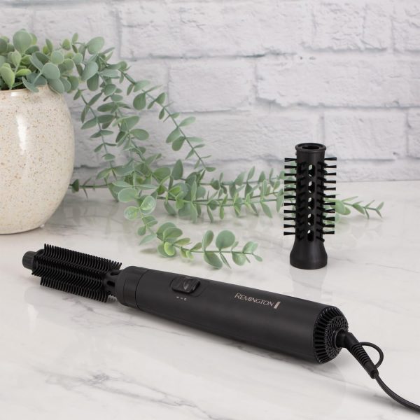 Remington Blow Dry & Style Air Styler - For Shorter Hair (2 Attachments, 19mm Brush, 25mm Soft Bristle Brush, 2 Heat Settings, 2 Speed Settings, Swivel Cord, 400W) AS7100 - Image 2