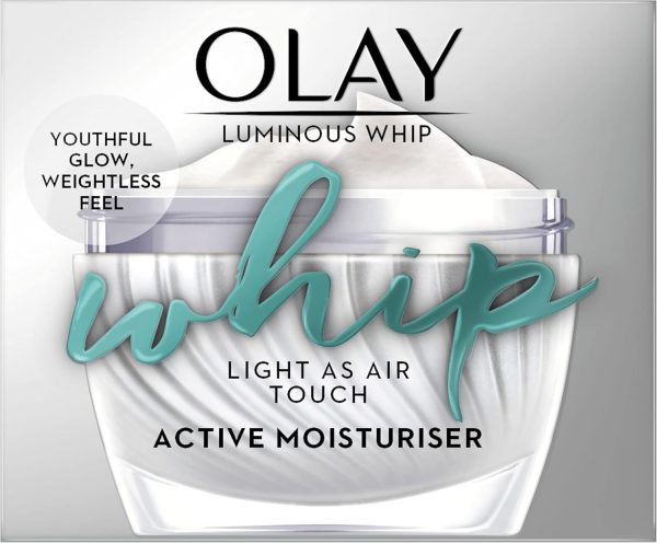 Olay Luminous Whip Moisturiser 50ml, 2 in 1 Face Cream & Primer with Niacinamide, Light as Air for a Healthy Glow - Image 3