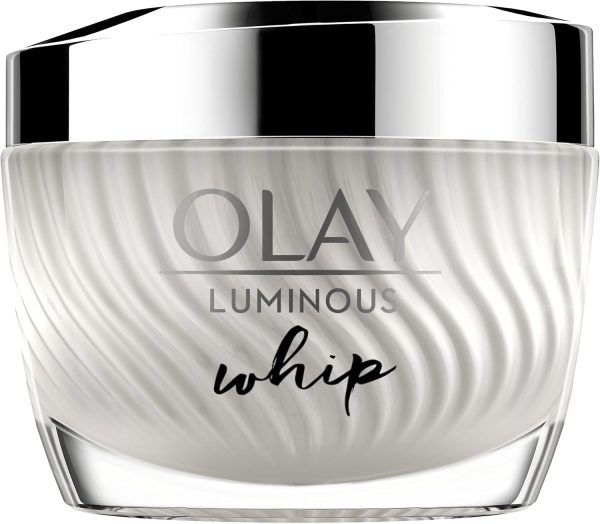 Olay Luminous Whip Moisturiser 50ml, 2 in 1 Face Cream & Primer with Niacinamide, Light as Air for a Healthy Glow - Image 2
