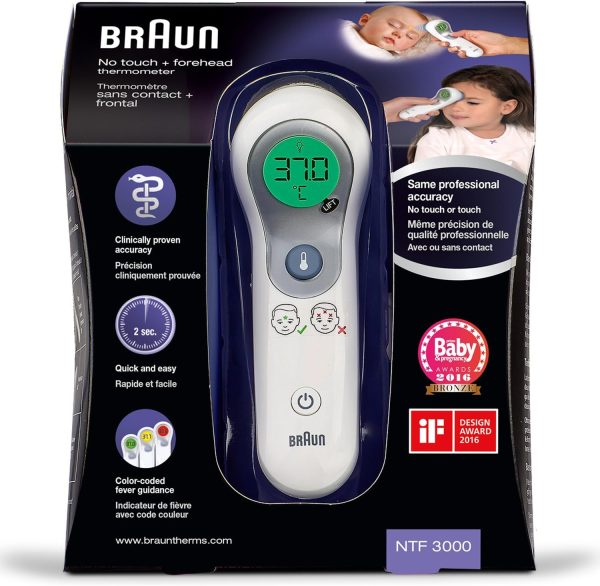 Braun No Touch Plus Forehead Digital Thermometer