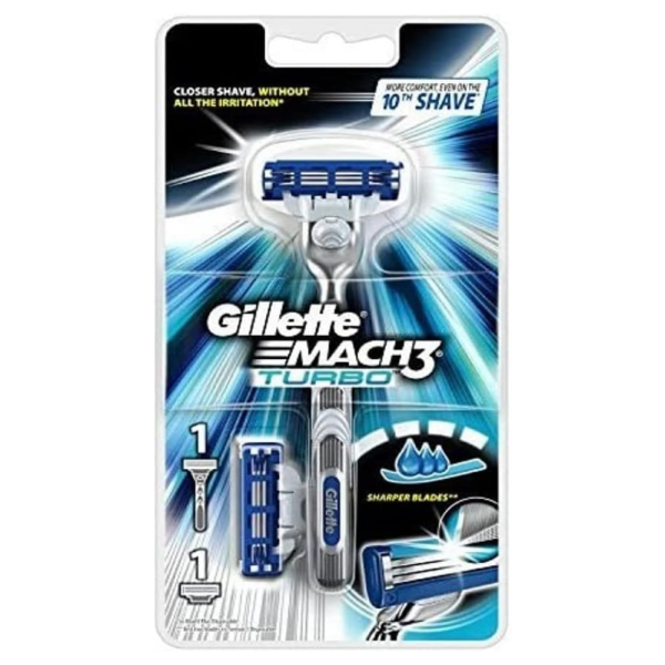 Gillette 13237824 Mach3 Turbo Razor