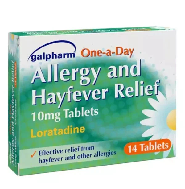 Loratadine 10mg Hayfever & Allergy Relief Effective One-A-Day Tabs 4 packs of 14 - Image 5