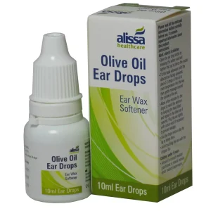 Olive Oil Ear Drops Wax Softens, Removes, Clears, Eases Ear Wax 3 x 10ml Bottles