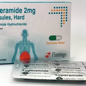 Flamingo - Loperamide 2mg Capsules -Diarrhoea Relief-Fast -Quick Action - 72 Capsules (12 Packs of 6 )